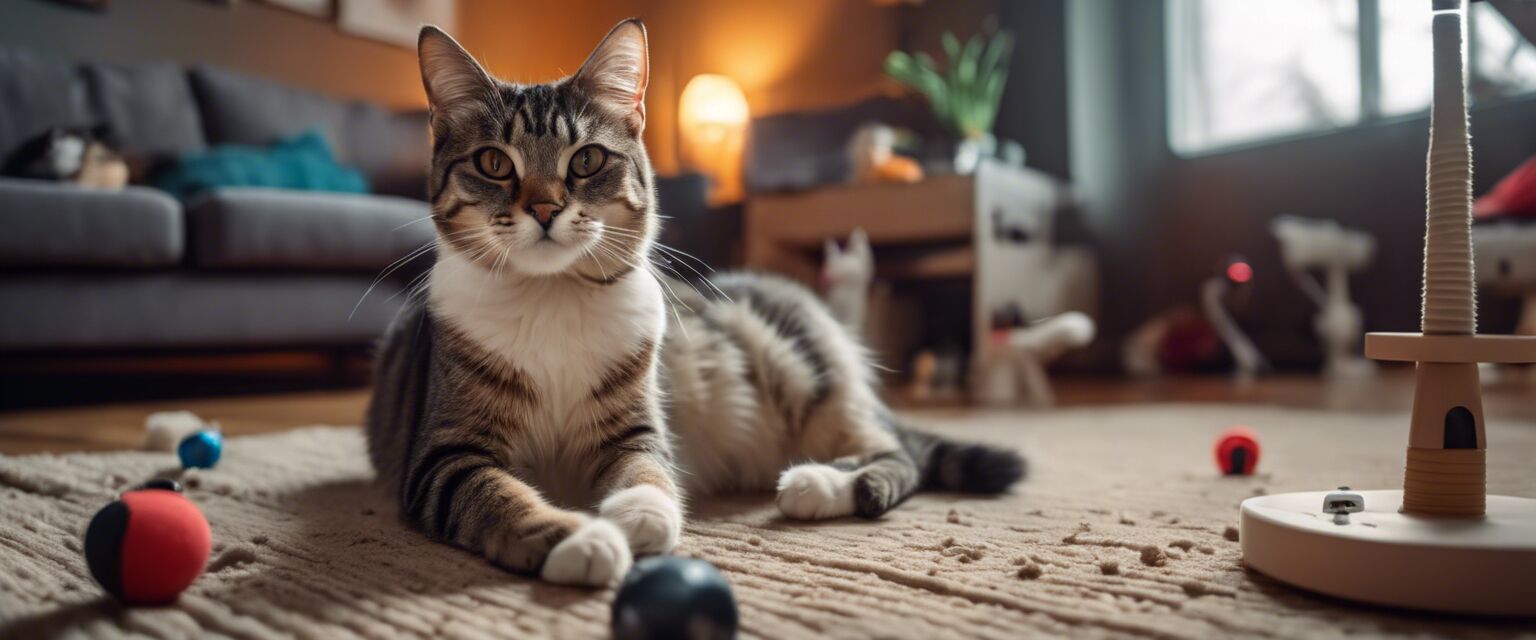 Cat Toys and Scratching Posts Image