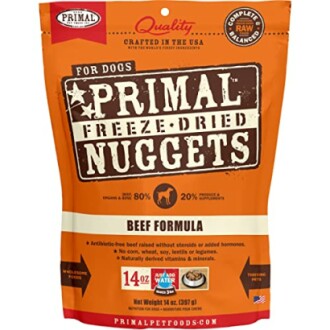 Primal Freeze Dried Raw Dog Food Nuggets