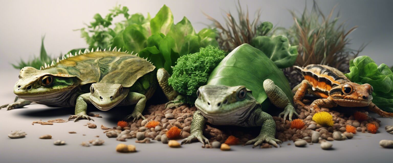 Reptile feeding essentials