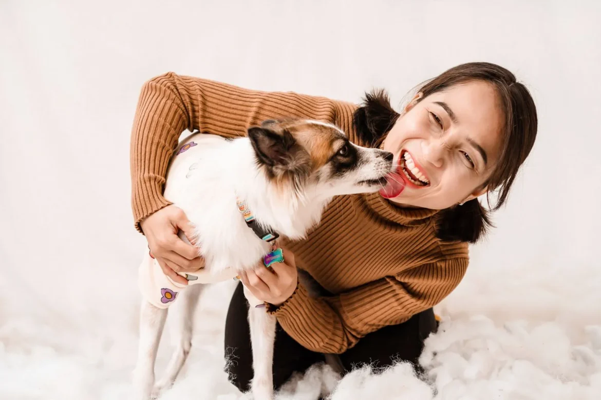 why does my dog lick me so much
